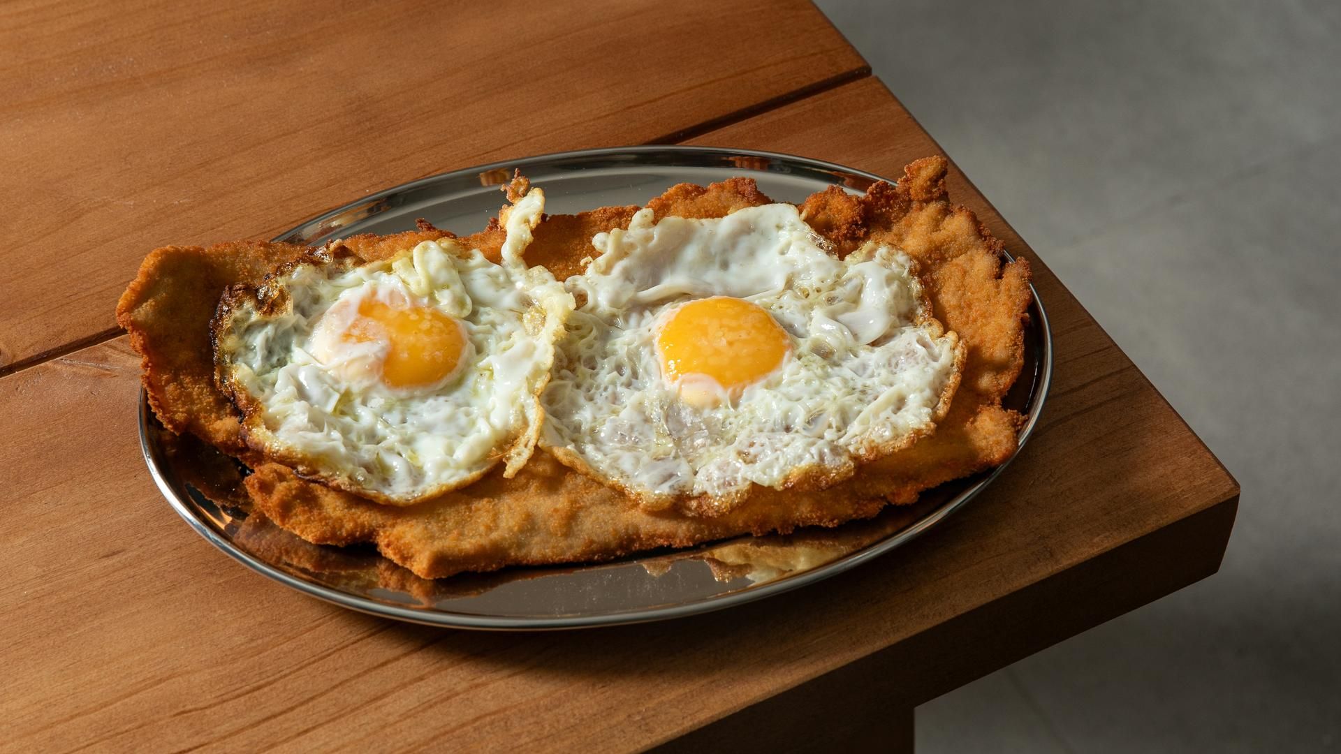 Lo que viene siendo una milanesa a caballo