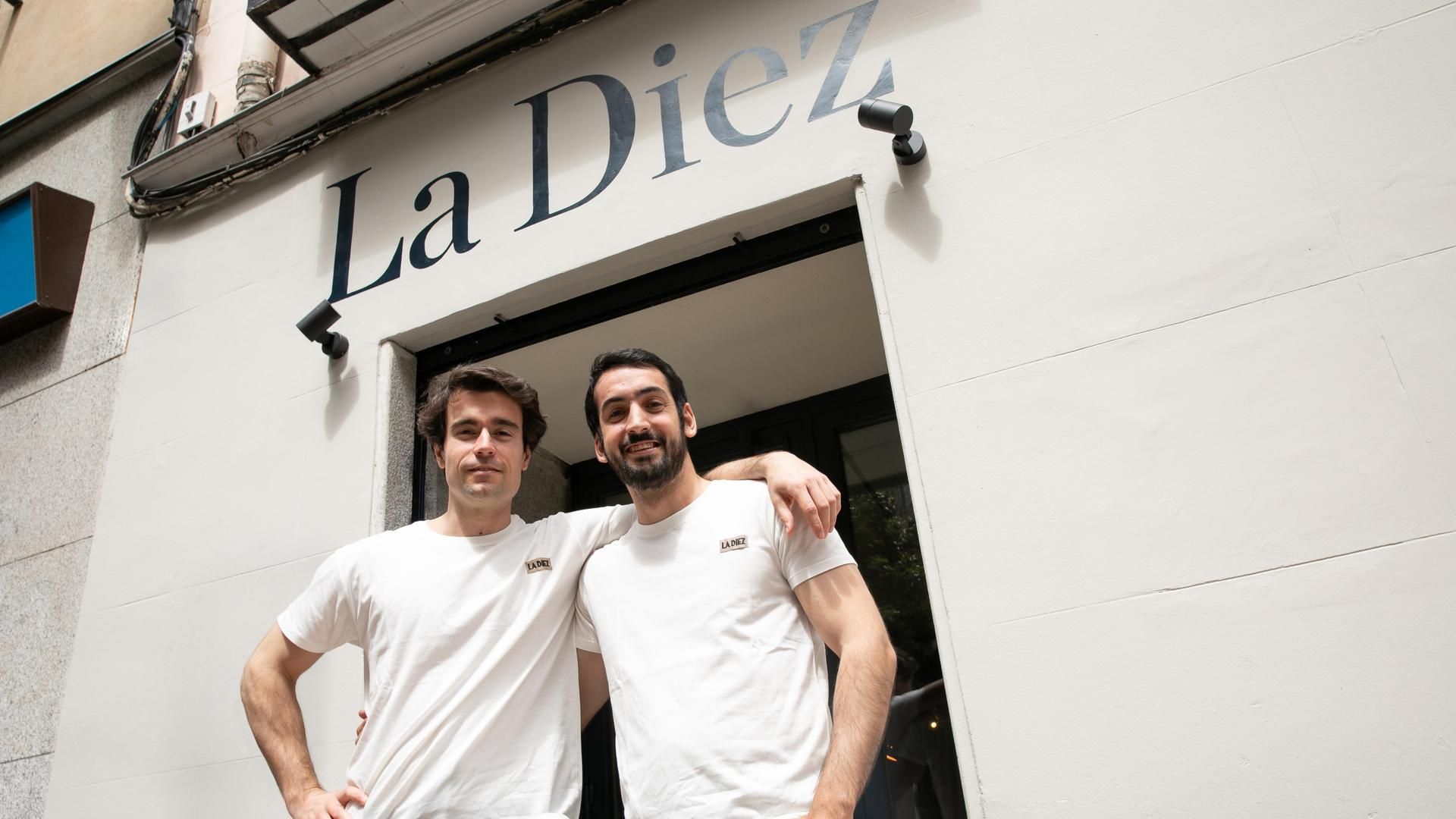 Luis Barranco y Álvaro Vallejo, creadores de La Diez, acaban de abrir un local en Madrid