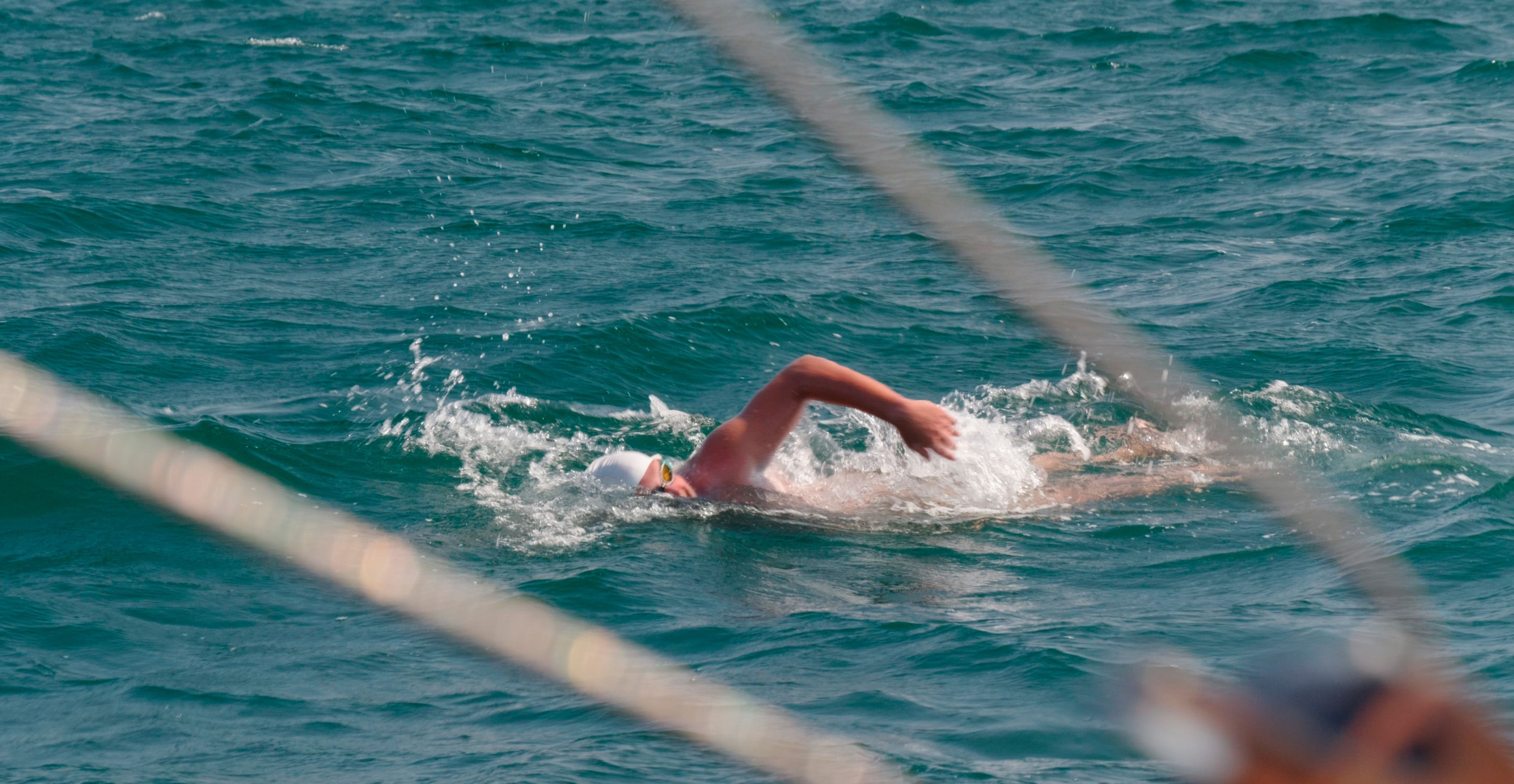 Una imagen tomada desde el barco durante la travesía