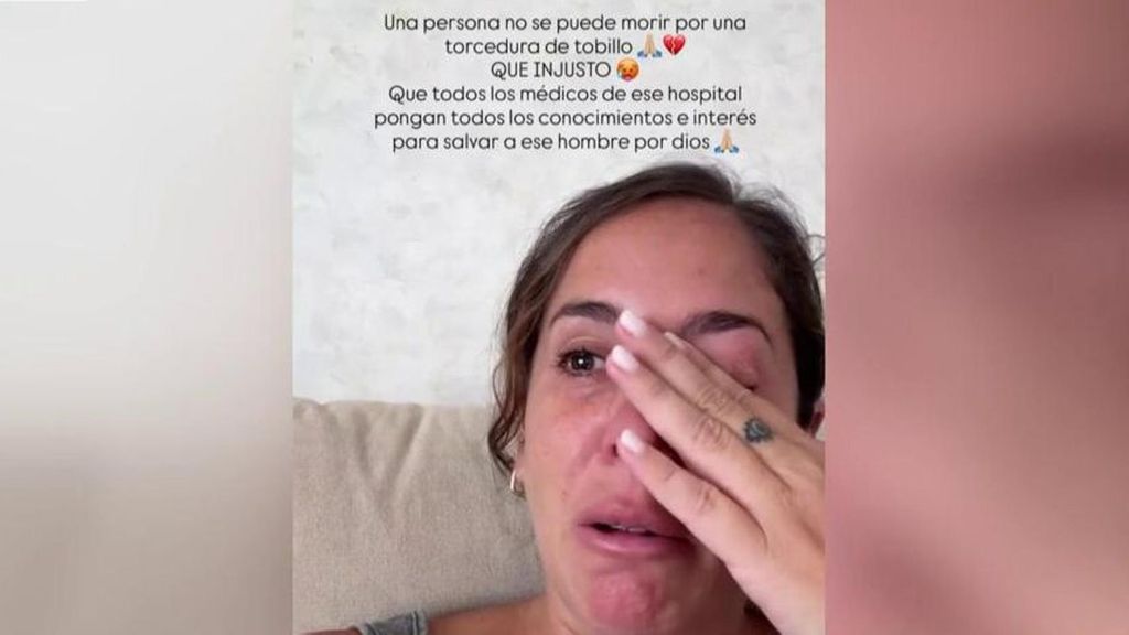 Anabel Pantoja rompe a llorar al escuchar la dura historia de Carmen, cuyo padre está en coma tras una fractura de tobillo: “Me parece tan injusto…”
