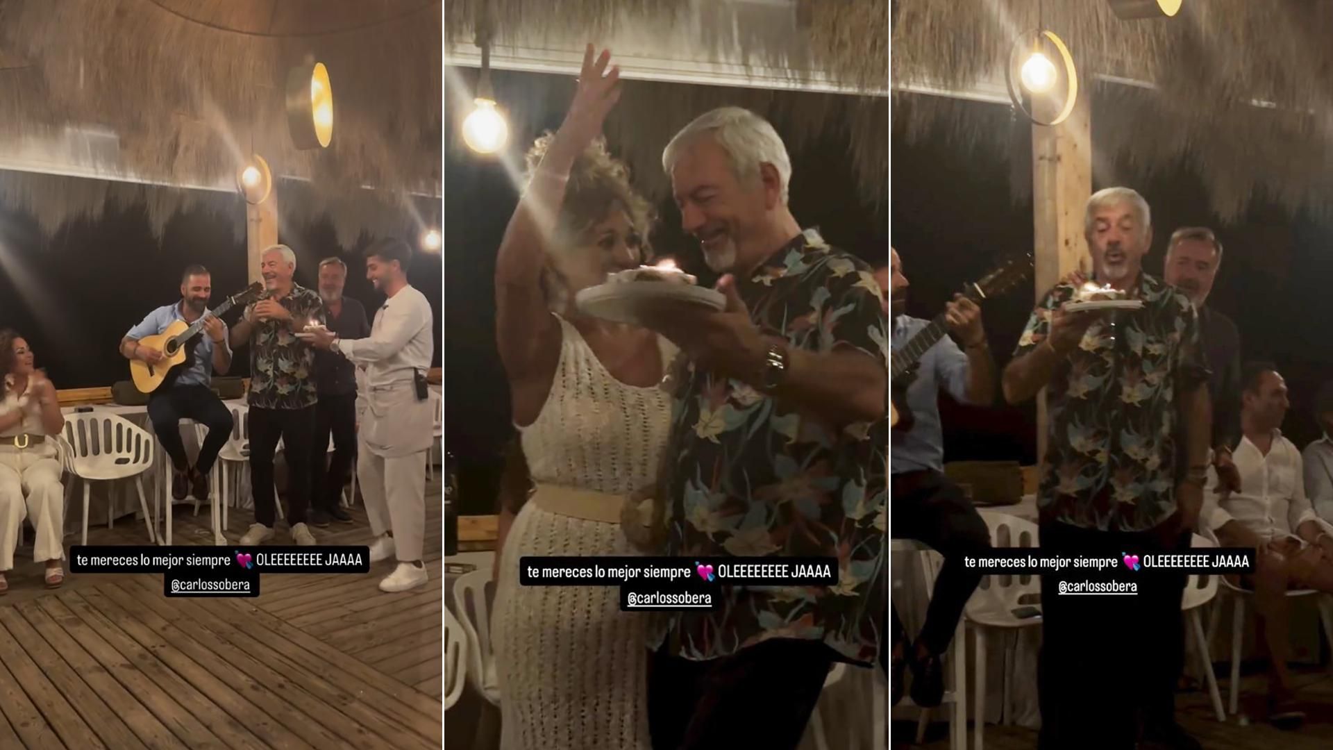 Carlos Sobera celebra su 65 cumpleaños
