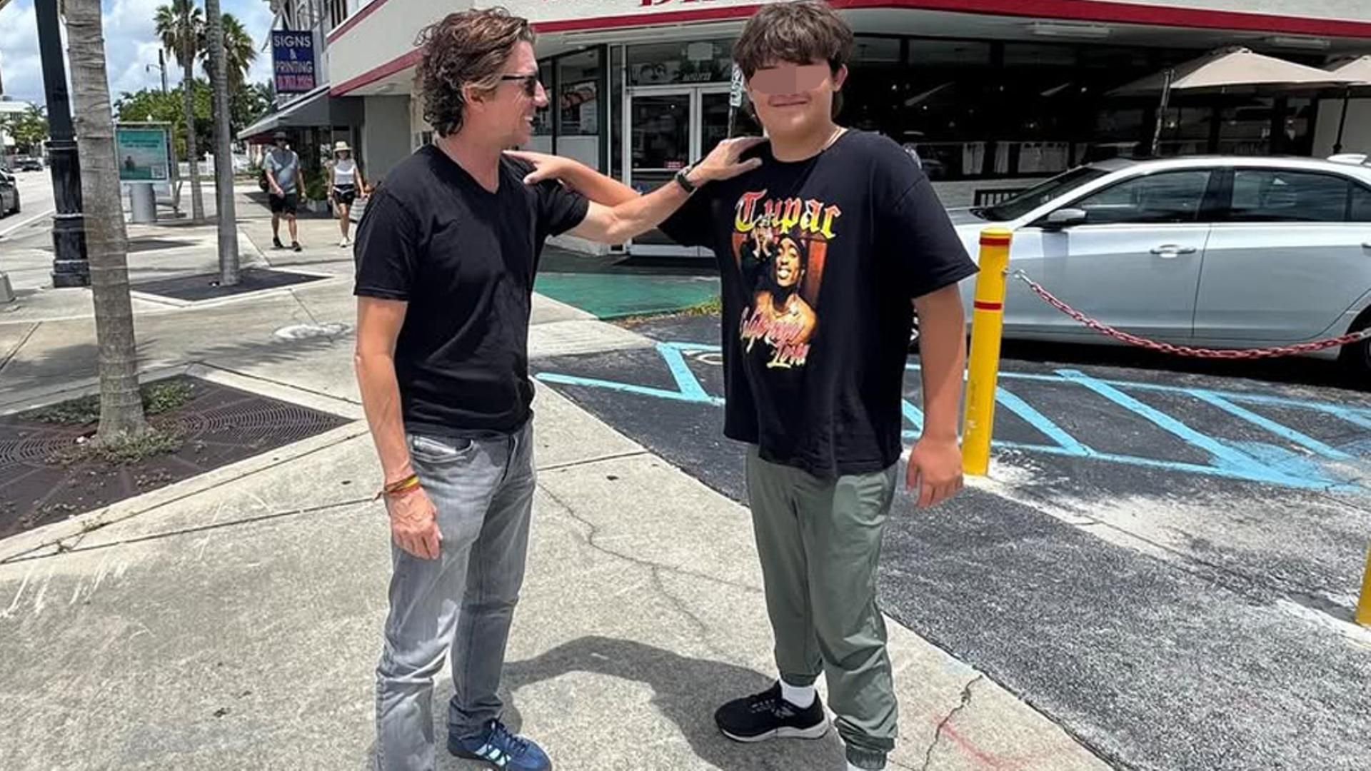 Colate y su hijo Nicolás, de vuelta en Miami