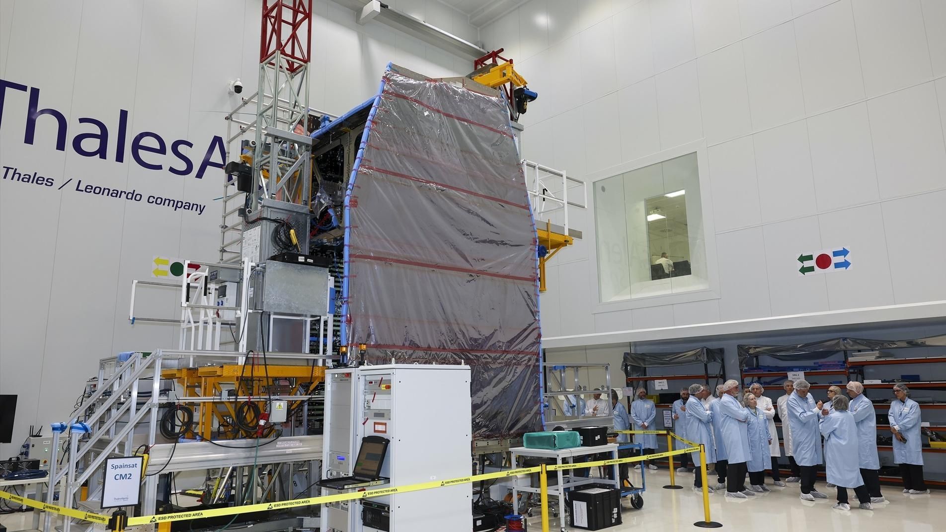 El innovador satélite militar español SpainSat NG I