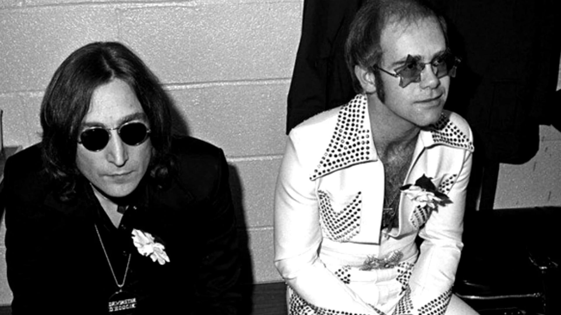 Elton John y John Lennon