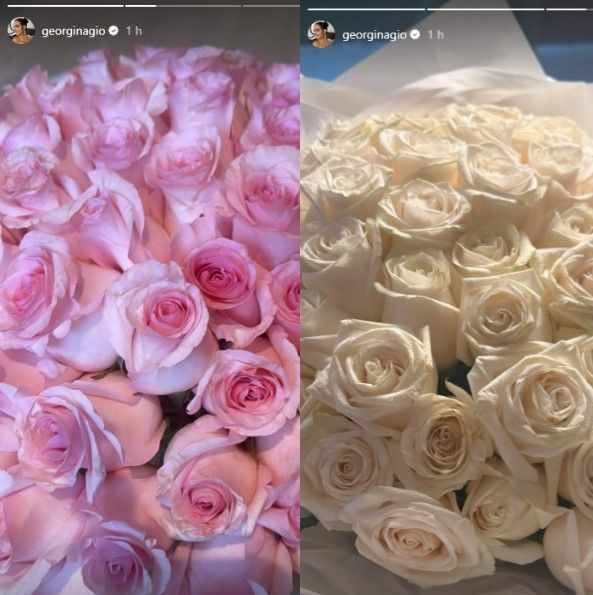 Las flores compartidas por Georgina Rodríguez este 12 de agosto