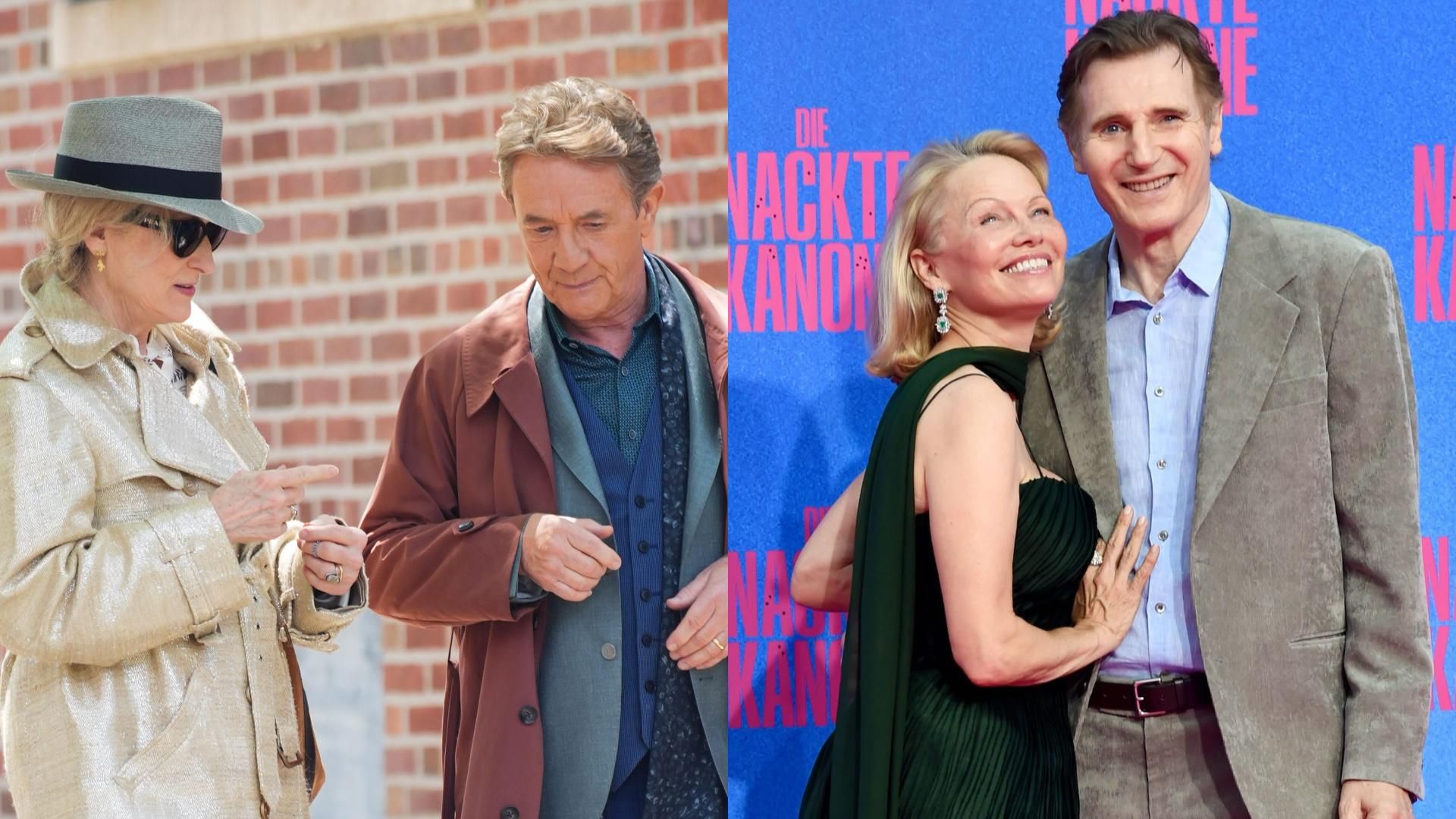 Meryl Streep, Martin Short, Pamela Anderson y Liam Neeson Meryl Streep, Martin Short, Pamela Anderson y Liam Neeson