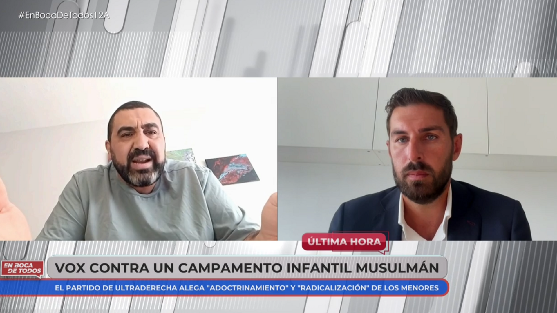 'Mohammedypunto' se enfrenta al líder de Vox en Murcia por la prohibición de un campamento musulmán: "¡No te conoces ni tu constitución!" 'Mohammedypunto' se enfrenta al líder de Vox en Murcia por la prohibición de un campamento musulmán: "¡No te conoces ni tu constitución!"