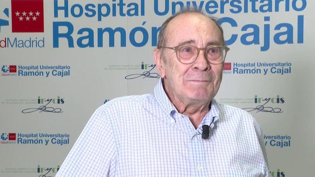 Jose, de tiene 75 años y el milagro del Hospital Universitario Ramón y Cajal de Madrid: operado del corazón sin cicatrices