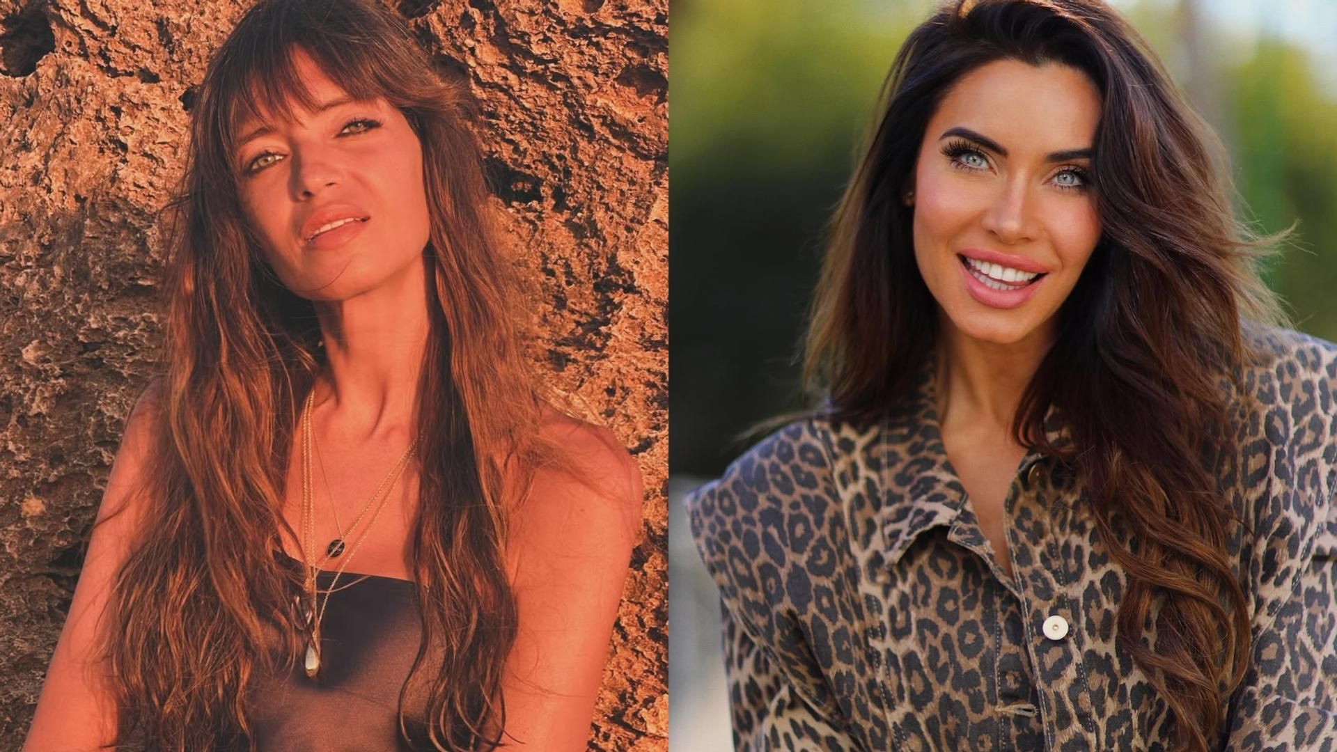 Sara Carbonero y Pilar Rubio, en un montaje de fotos