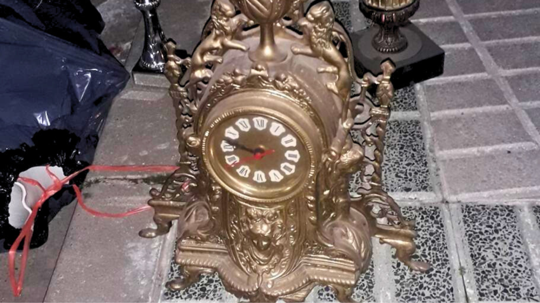 Un reloj antiguo rescatado por Cristian