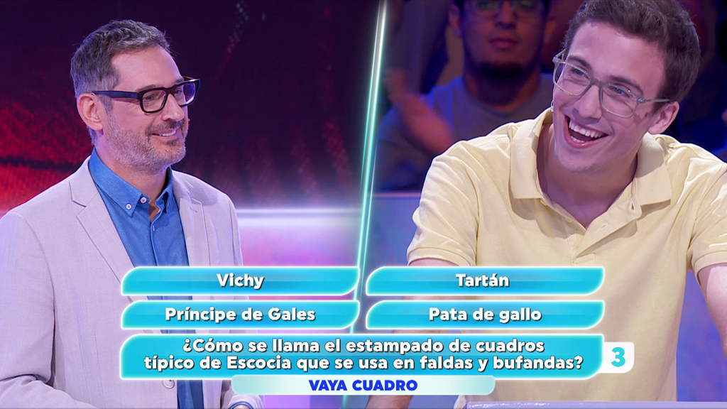Bucle de bromas entre Eugeni Alemany y un concursante: "¡Me has acusado!"