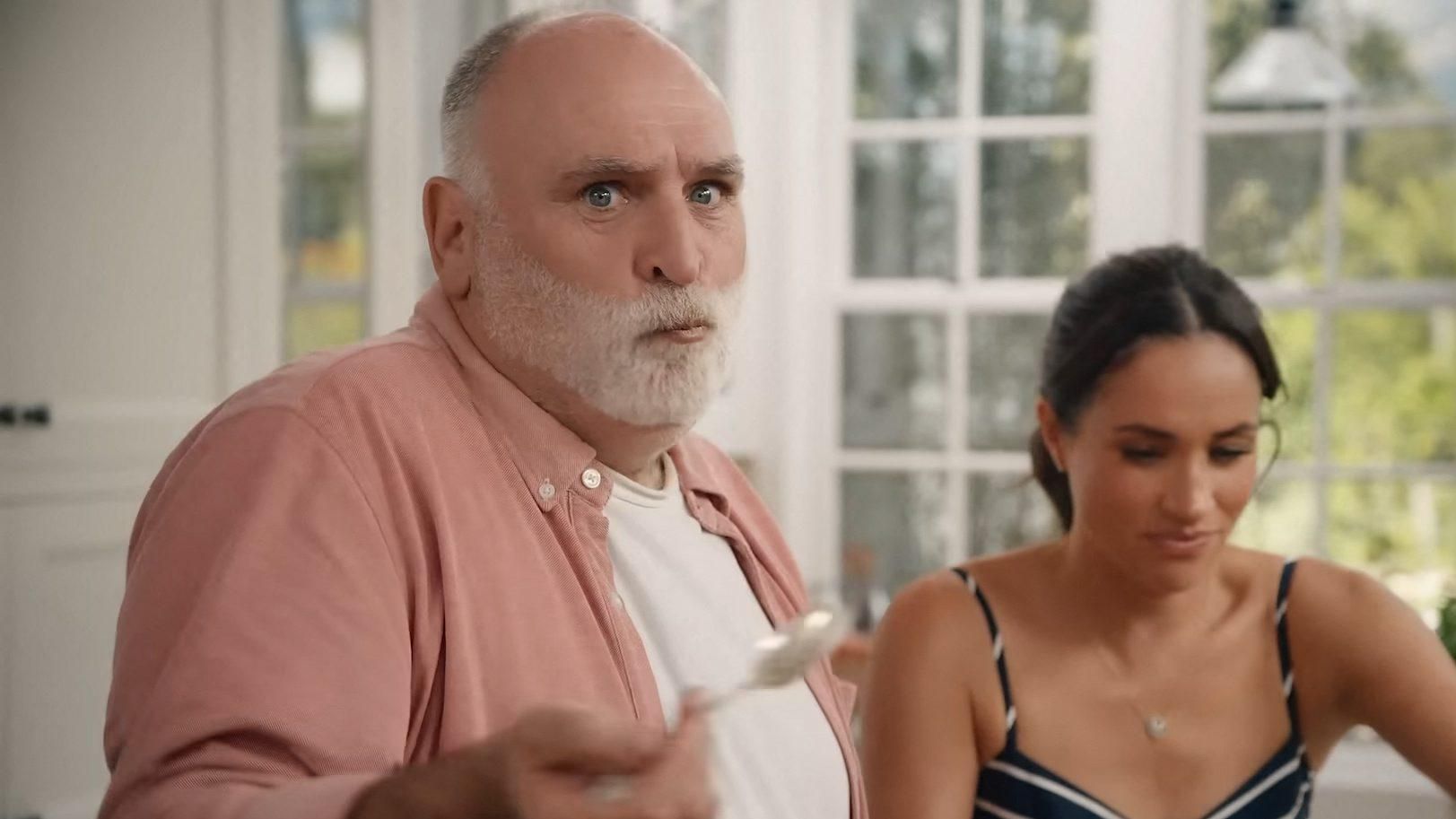 El chef José Andrés y Meghan Markle