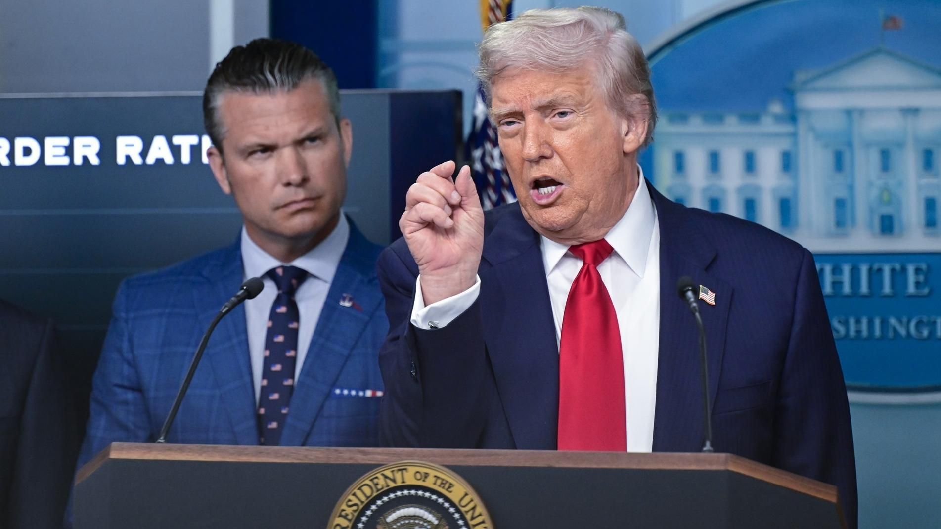 El presidente estadounidense, Donald Trump