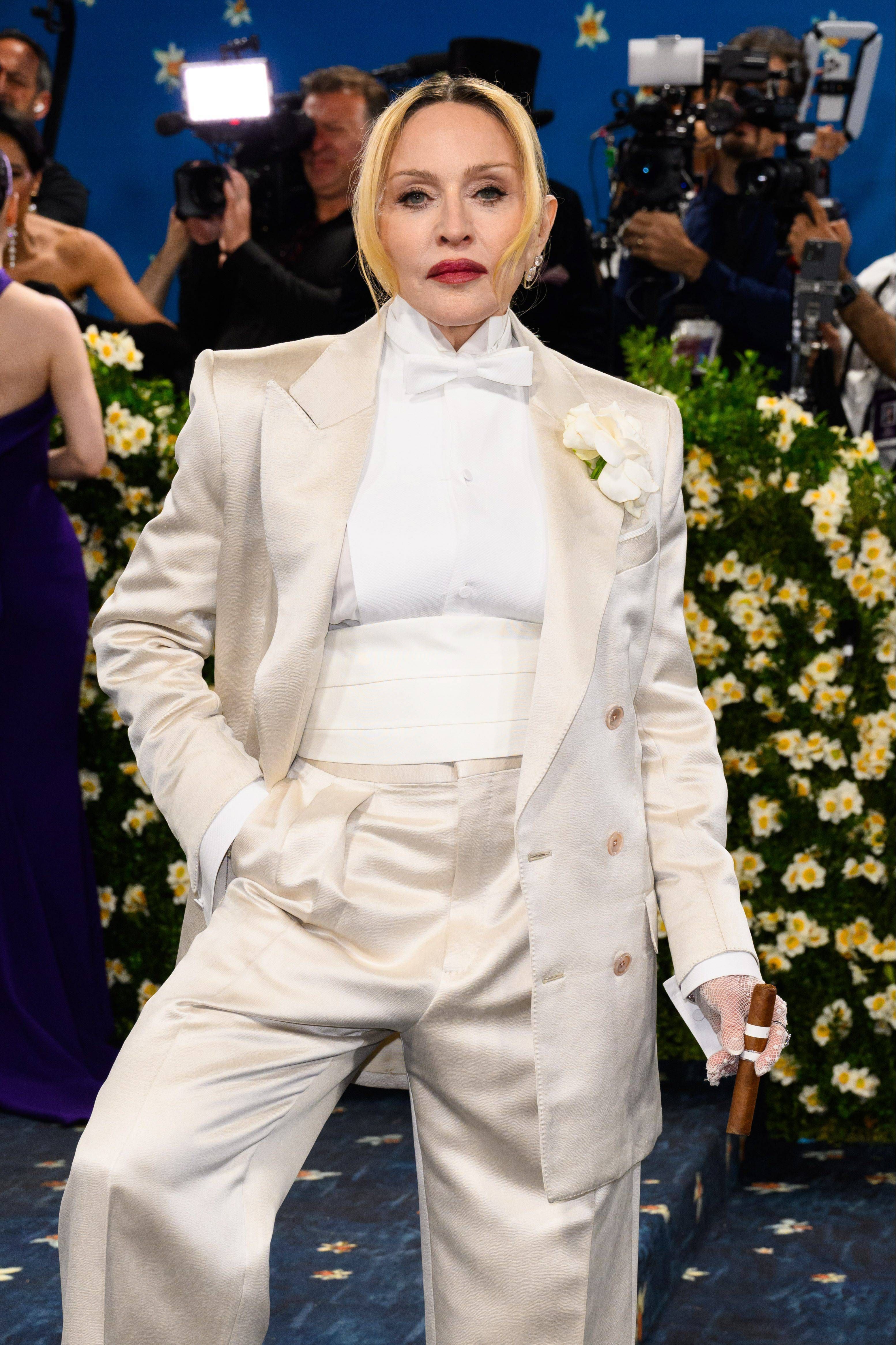 Madonna en la última gala MET