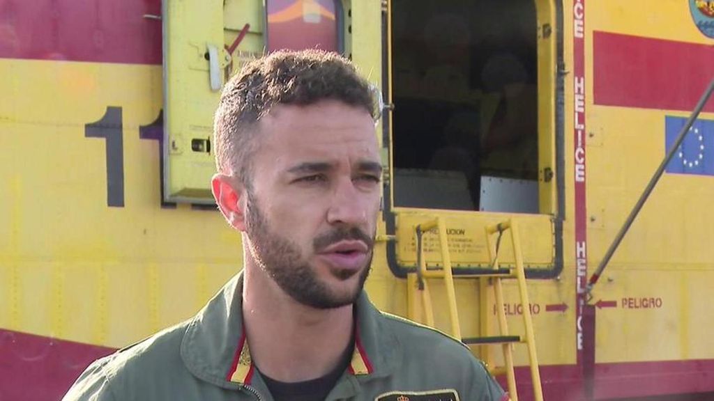 Manuel de Gálvez nos permite entrar en la cabina de su Air Tractor en pleno combate con el fuego