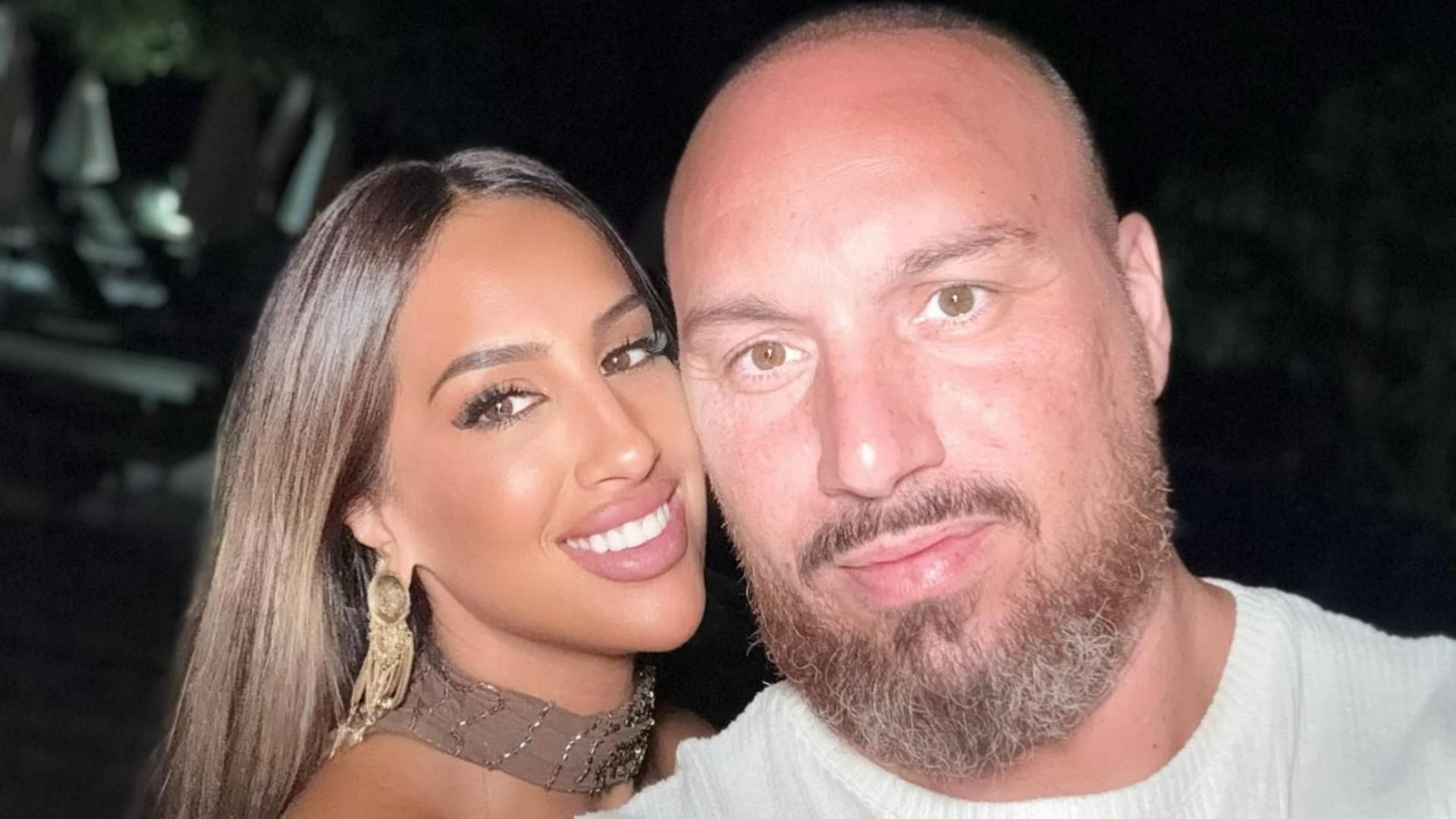 Noemí Salazar, emocionada con la sorpresa que le ha hecho su marido Antón Suárez