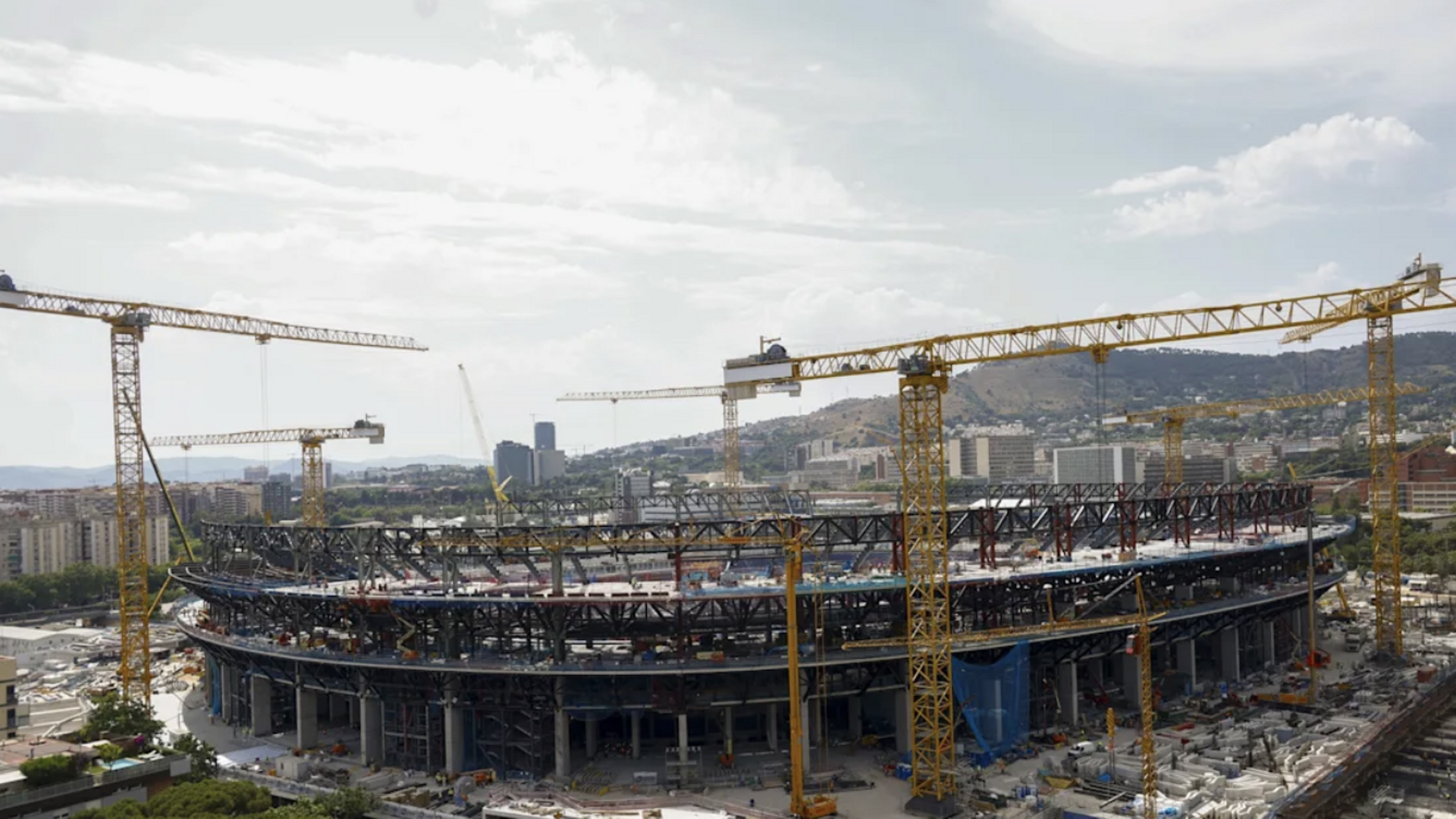 Obras de reforma Camp Nou