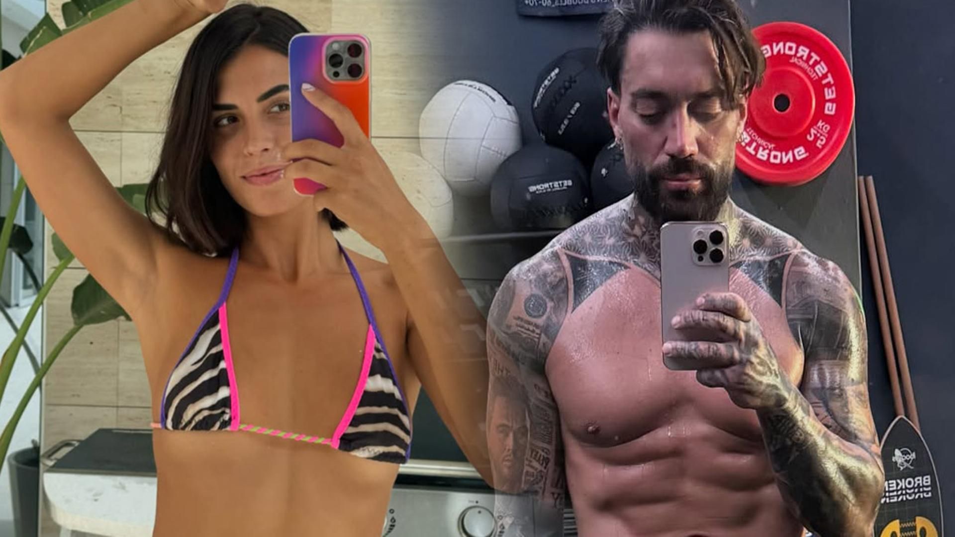 Sofía Suescun y Juan Faro, en imágenes de sus redes sociales