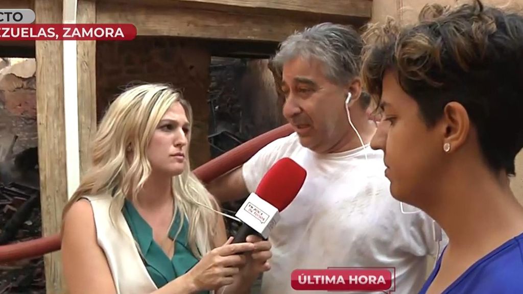 El desolador testimonio de los vecinos de Molezuelas tras el devastador incendio: ''En cuestión de minutos se incendió una casa tras otra''