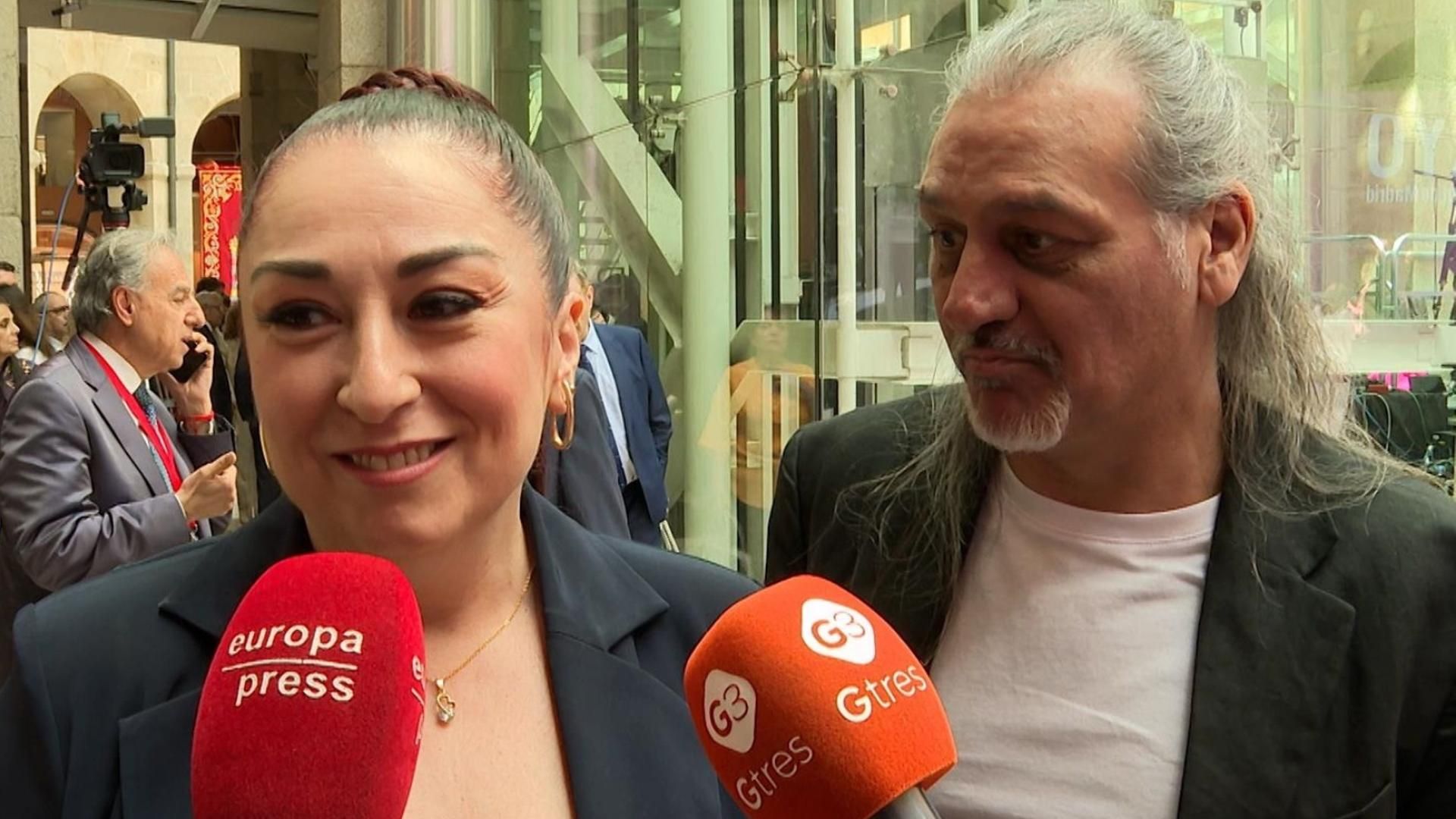 Dioni y María Ángeles Muñoz, integrantes del grupo 'Camela'