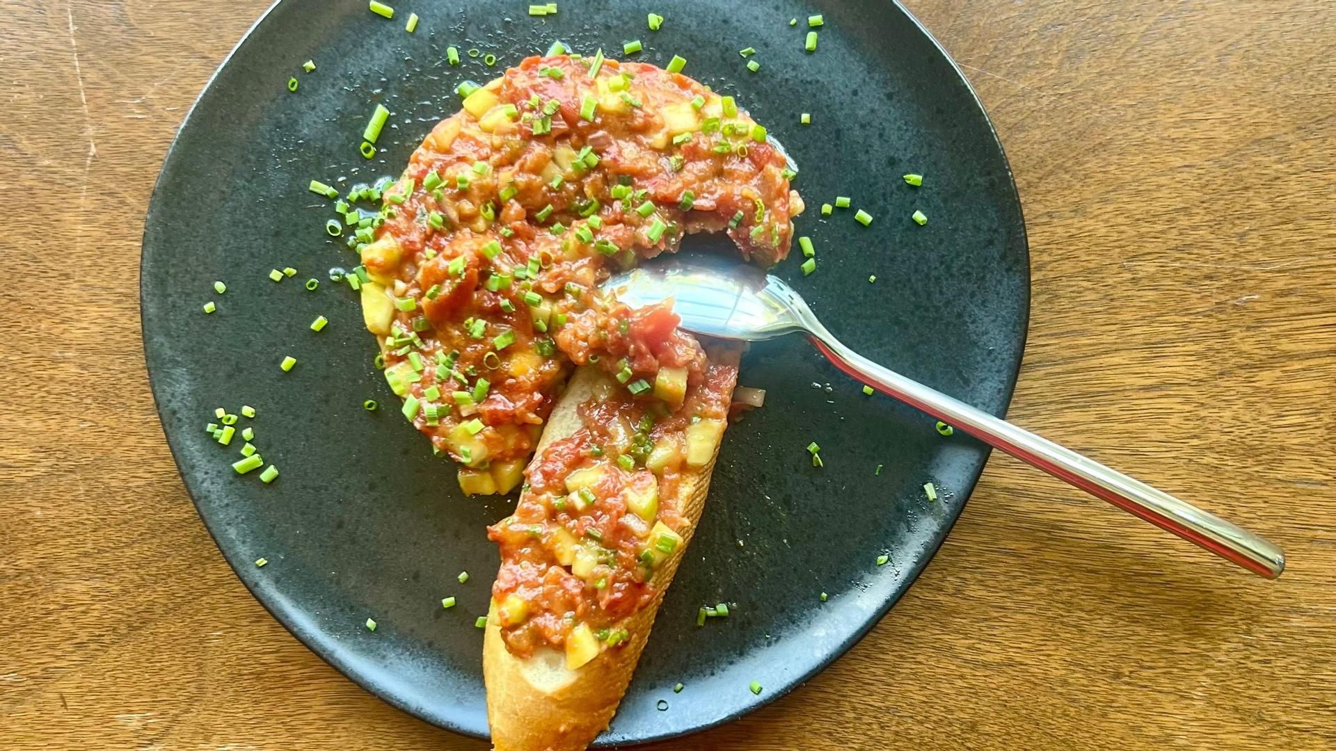 El tartar de tomate de José Andres