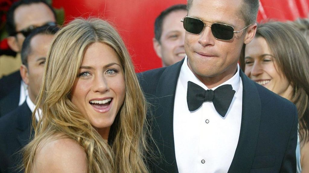 Jennifer Aniston y Brad Pitt