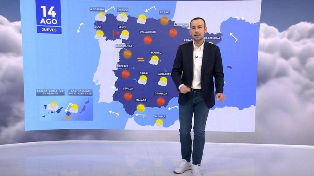 Se mantienen las tormentas en zonas montañosas y las temperaturas aumentan en plena ola de calor