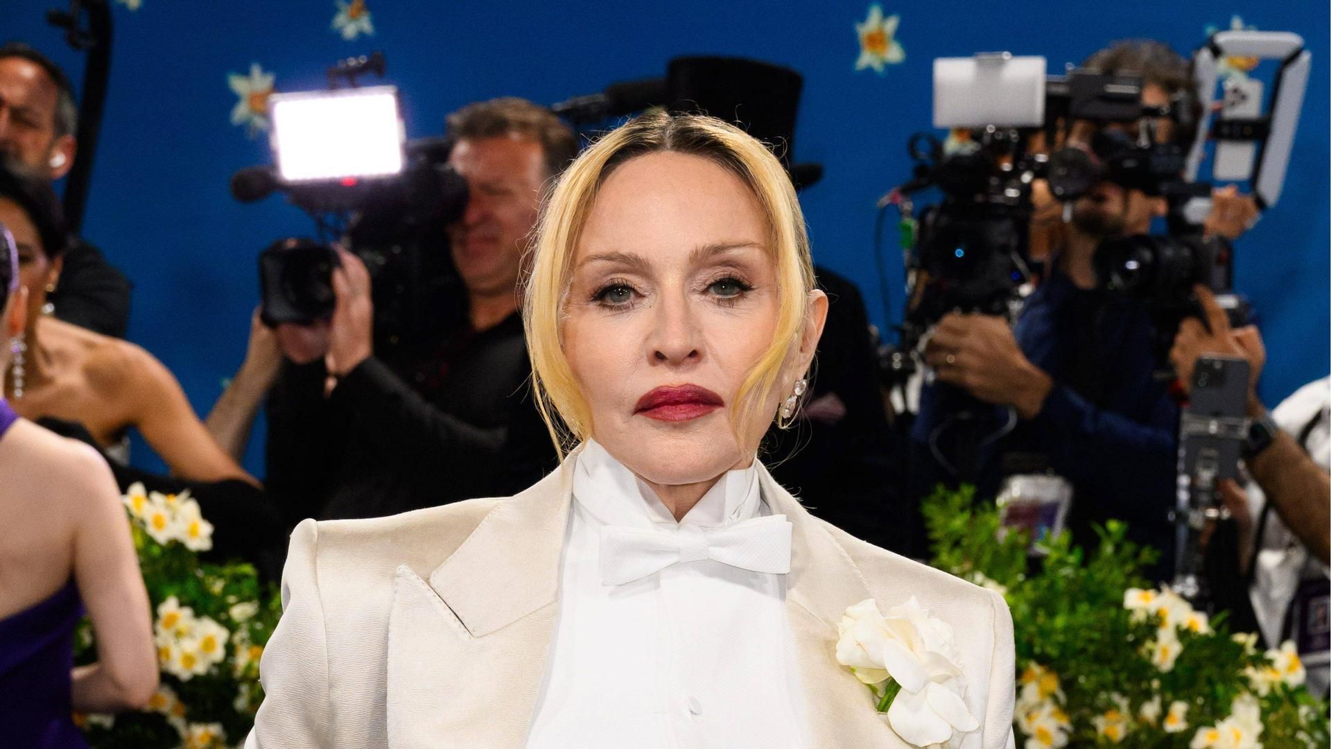 Madonna en la gala MET