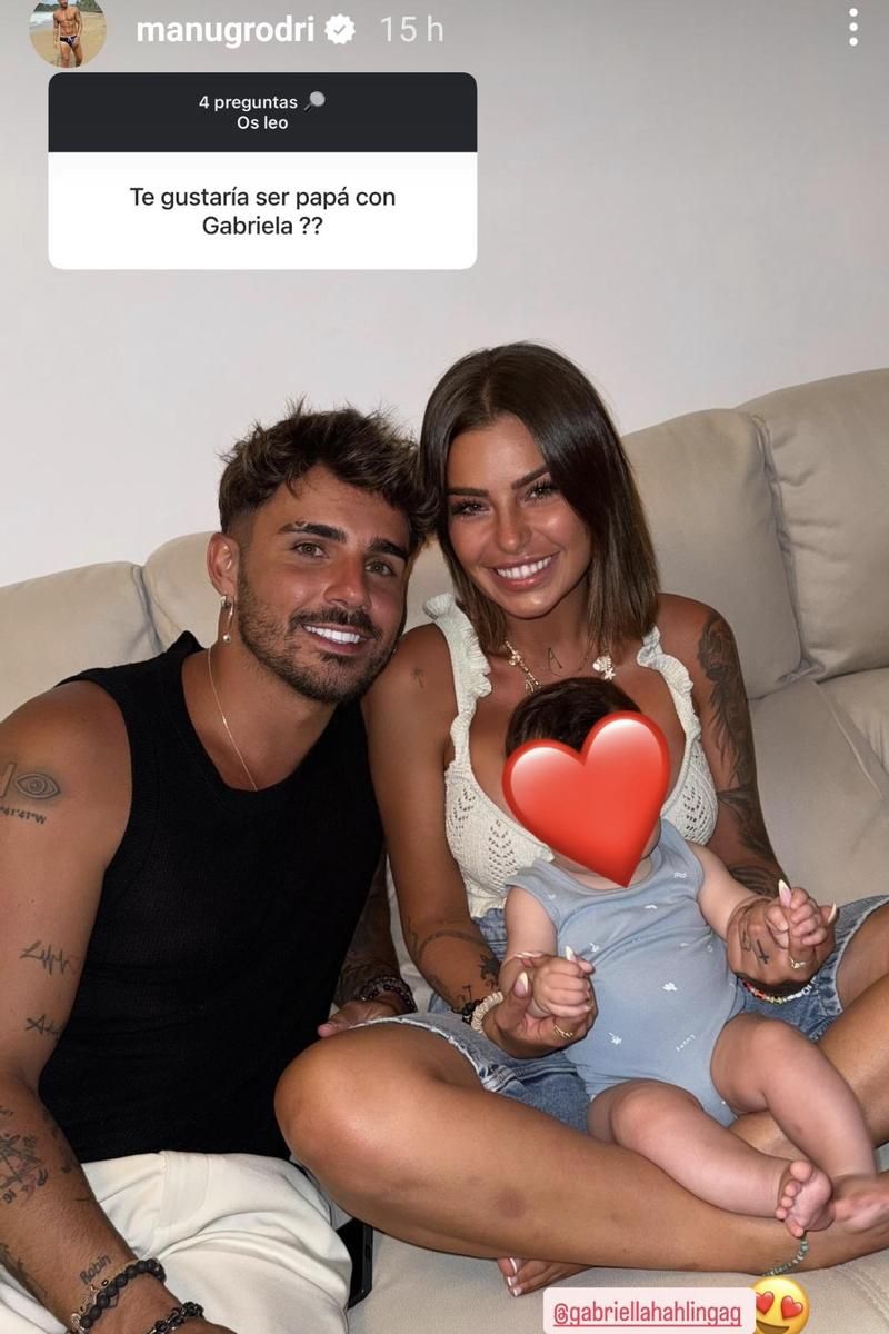 Manuel González habla de sus planes de tener hijos con Gabriella Hahlingag