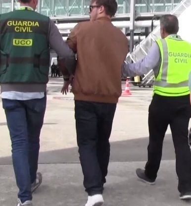 Patrick Nogueira, detenido en Madrid