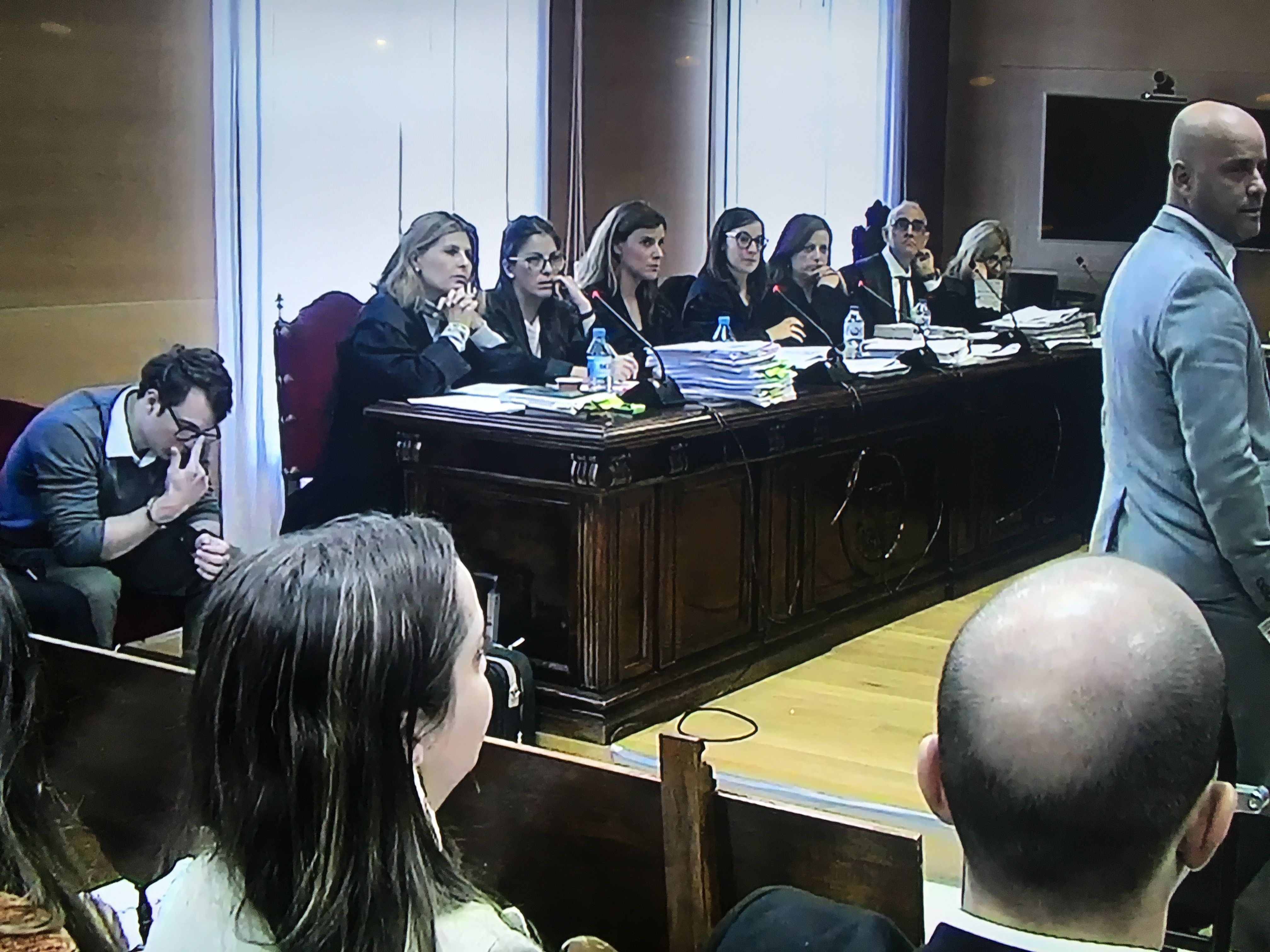 Patrick Nogueira, en el juicio