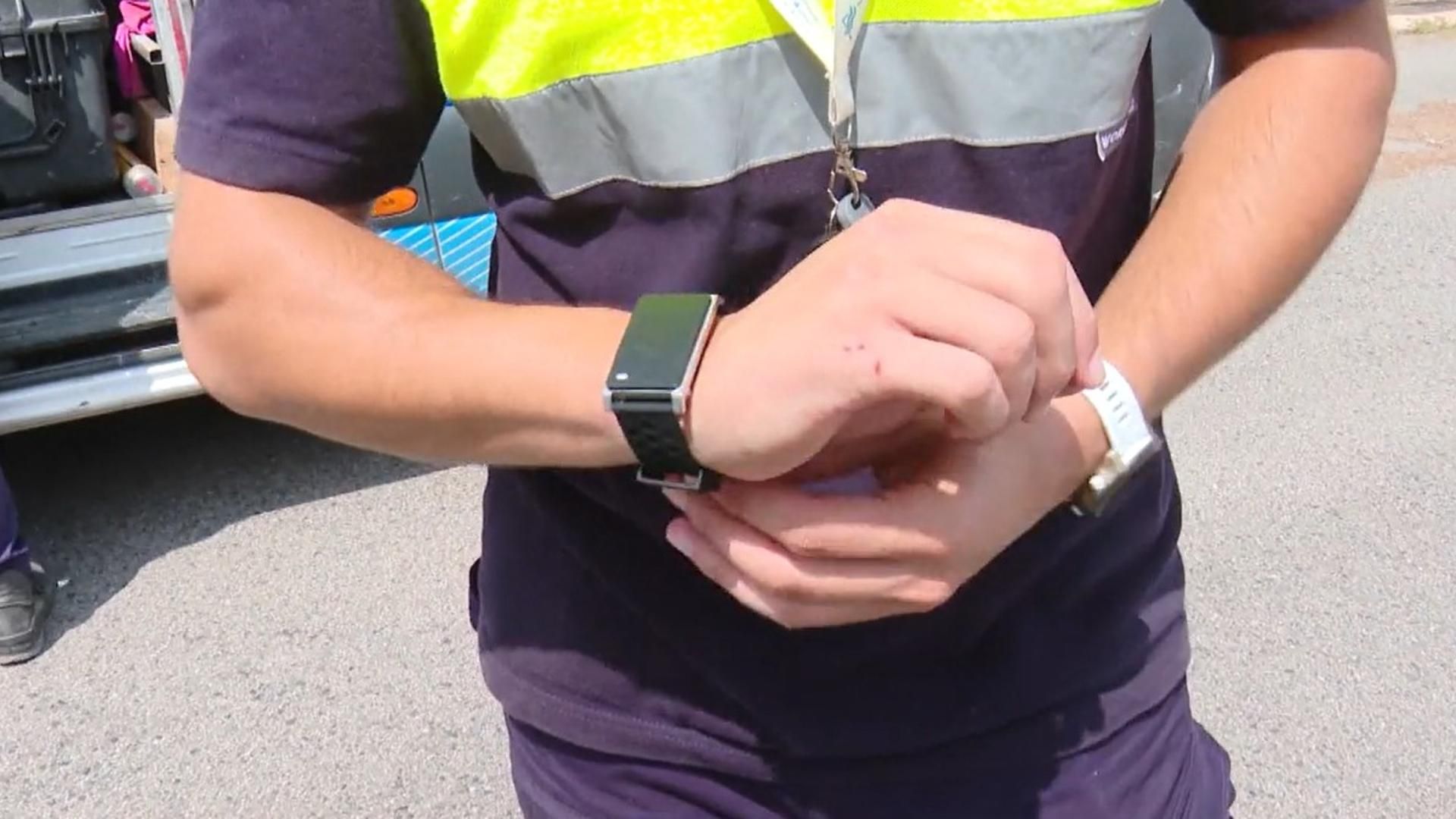 Pulsera inteligente contra los golpes de calor