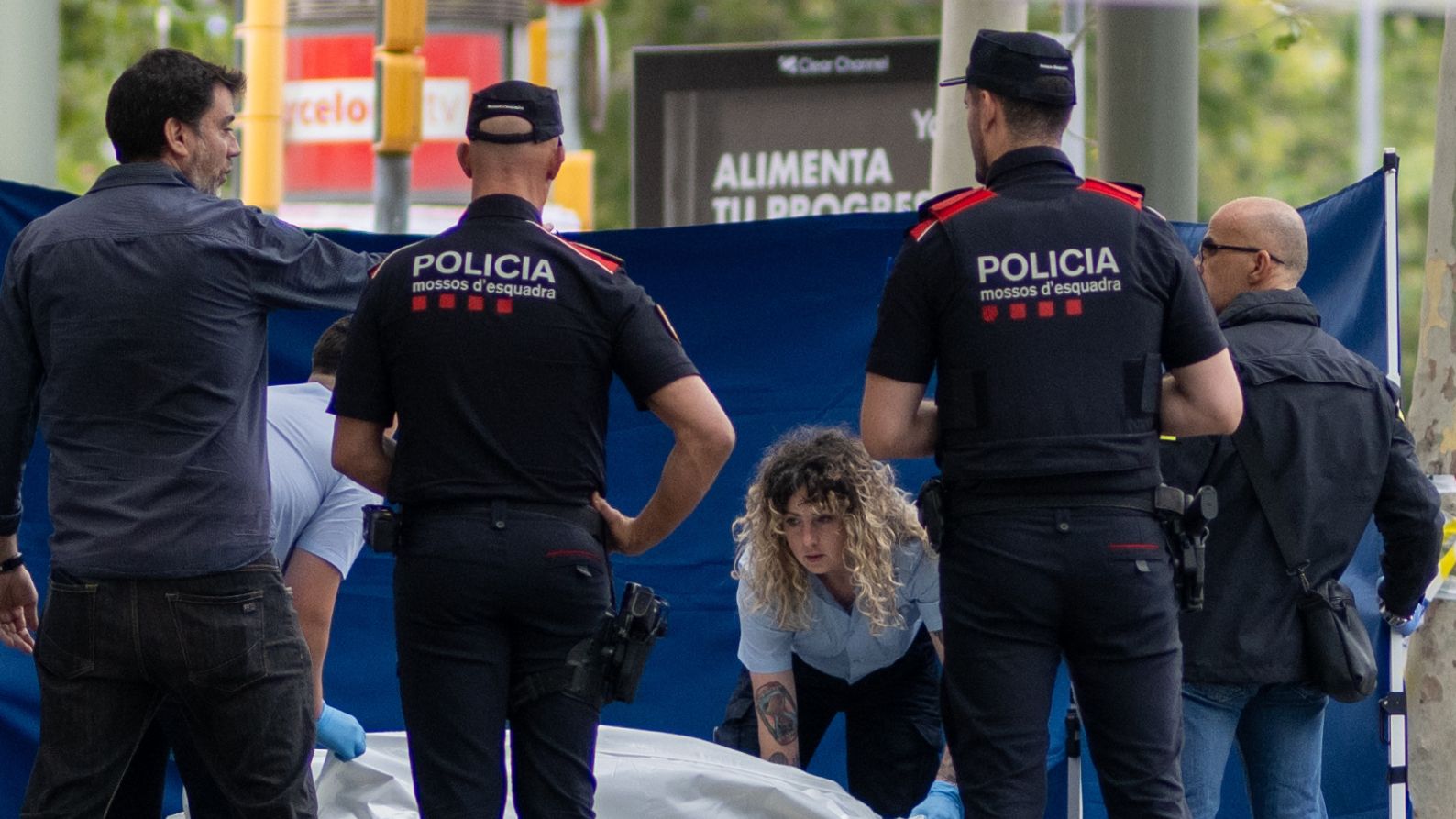 Actuación de los Mossos d'Esquadra