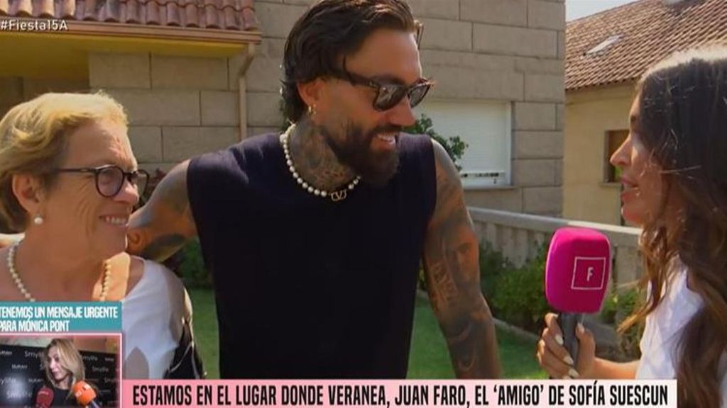 Juan Faro desvela en 'Fiesta' que desde hace días "no tiene contacto" con Sofía Suescun: "Yo esto lo hago por diversión" Fiesta 2025 Top Vídeos 769