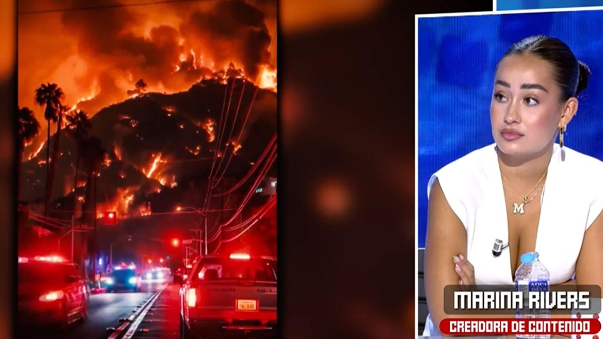 Marina Rivers advierte sobre los bulos de los incendios: ''No hay que creerse absolutamente nada de las redes sociales''