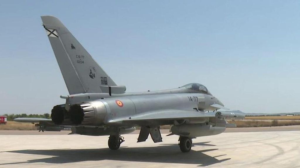 Qué es el Eurofigther, el avión aerodinámico con el que opera España: estas son sus maniobras