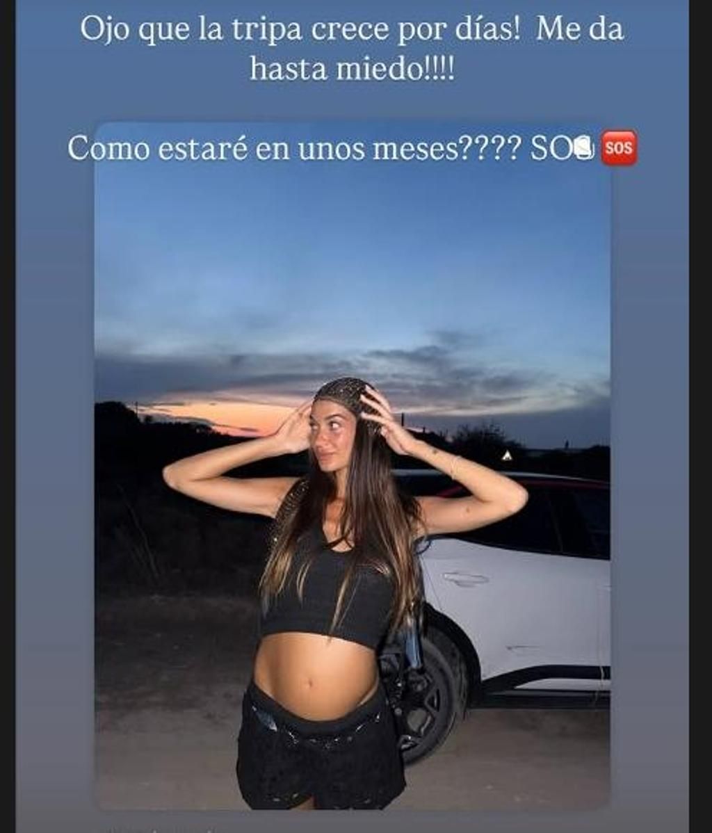 Uno de los stories de Estela Grande.