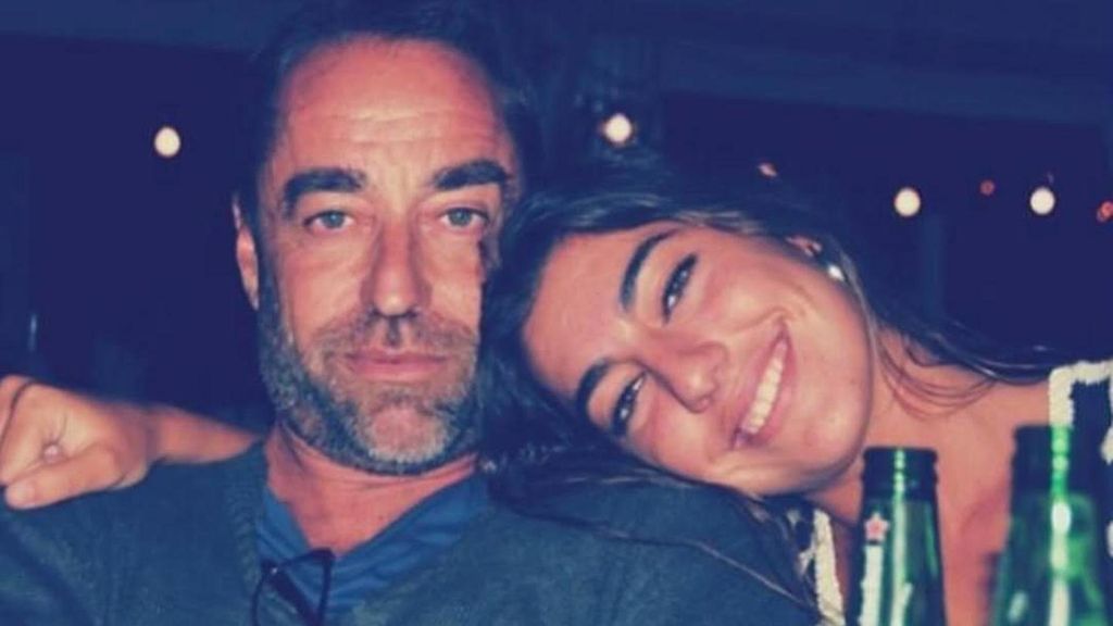Claudia Ula y su padre, Miguel Ángel Jiménez