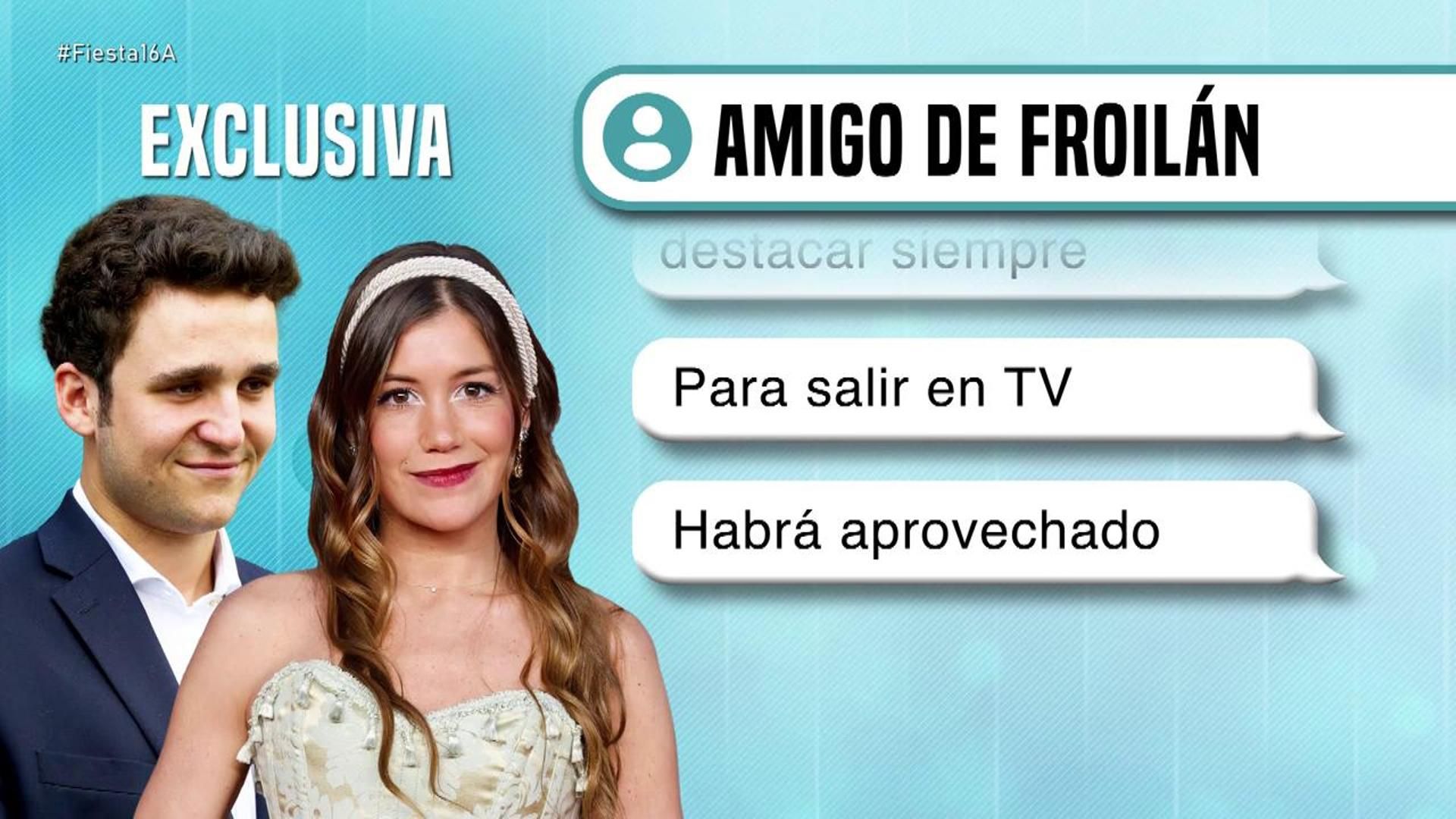 'Fiesta' habla con un amigo de Froilán