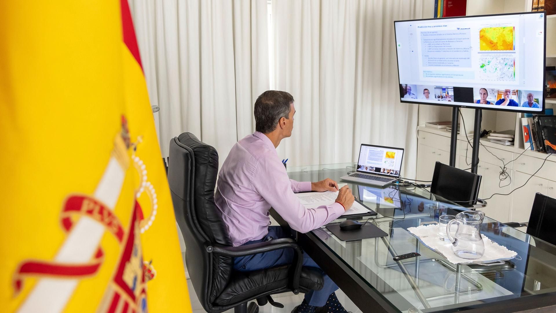 Pedro Sánchez se desplazará a las zonas afectadas por los incendios en Ourense y León