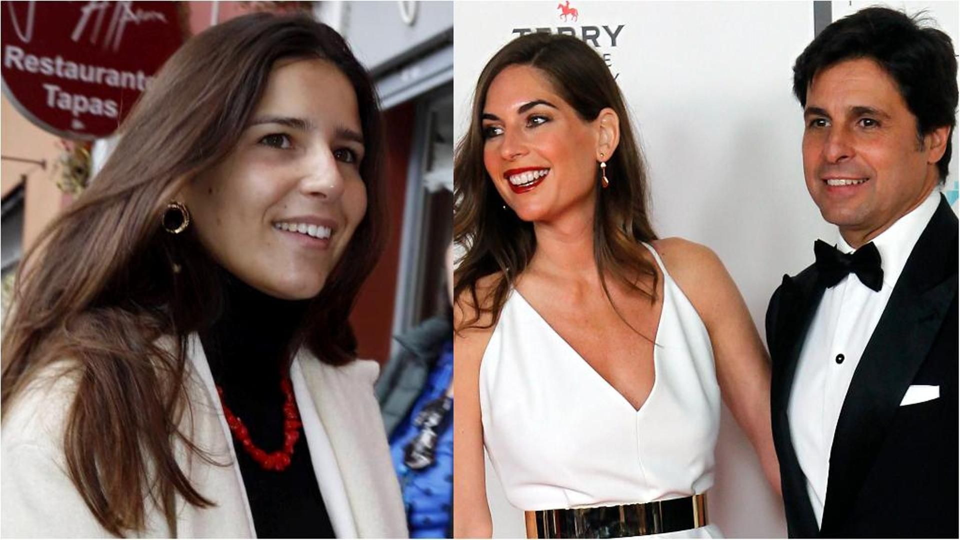 Tana y Lourdes Montes con Fran Rivera