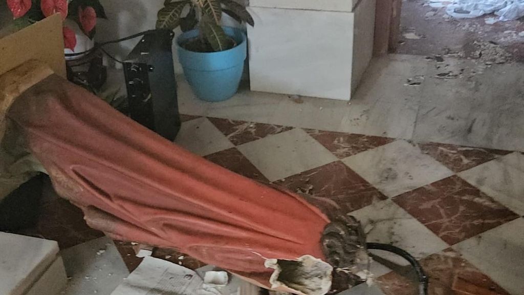 Detenido un joven de 21 años por quemar una iglesia en El Pozuelo, Granada