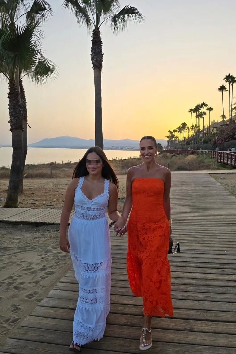 Paula Echevarría junto a su hija, Daniella