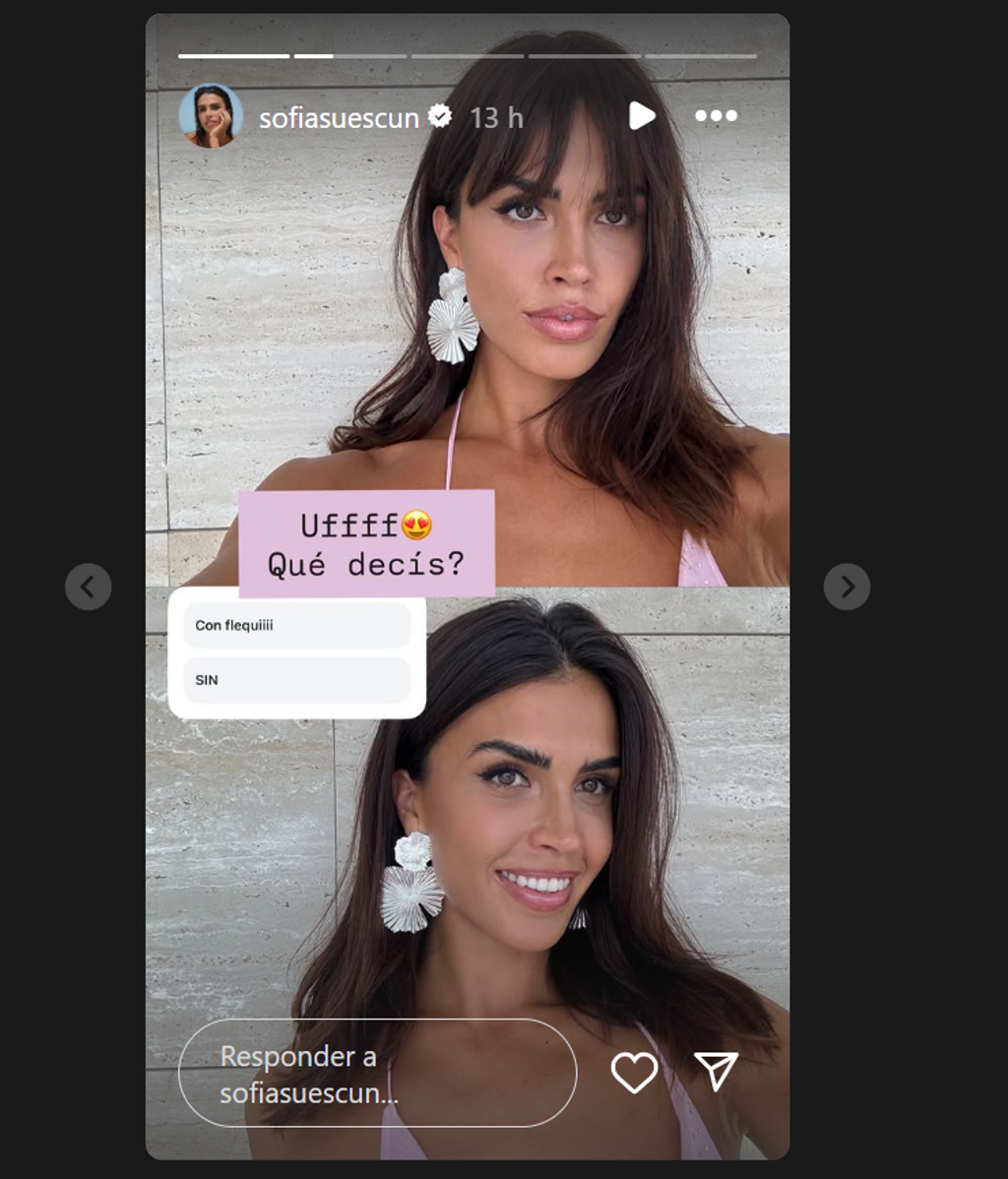 Sofía Suescun, ¿con o sin flequillo?