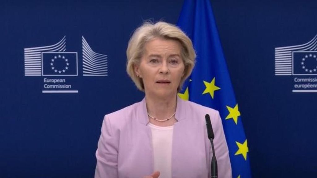 Von der Leyen y otros líderes europeos acompañarán a Zelenski en su reunión con Trump