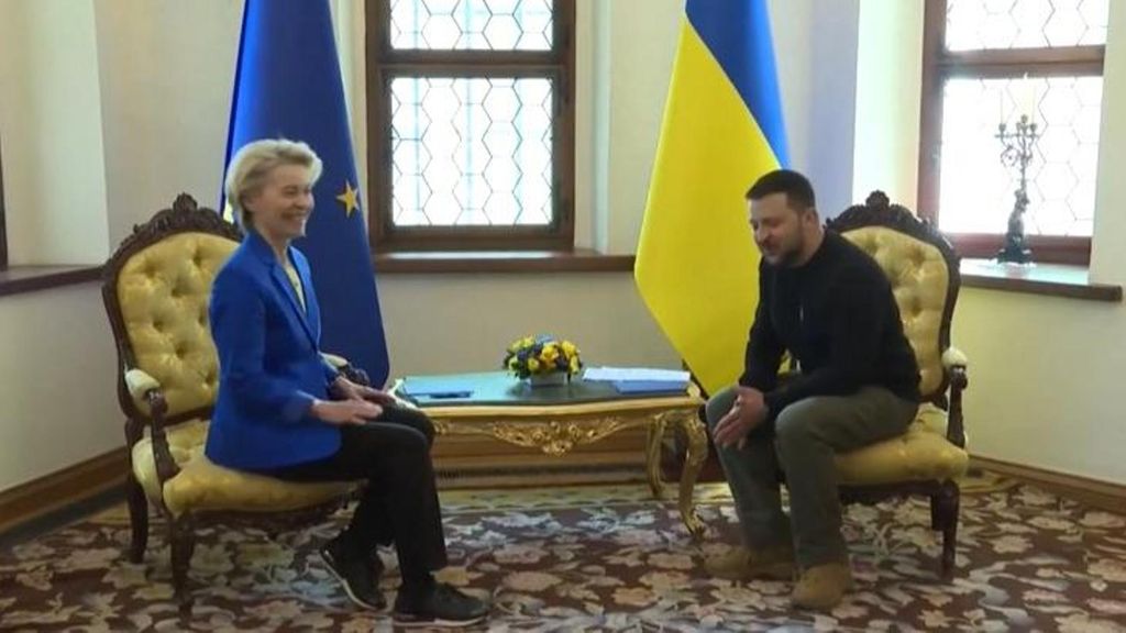 Zelenski y Von der Leyen ven imposible cualquier entrega de territorios a Rusia en un acuerdo de paz