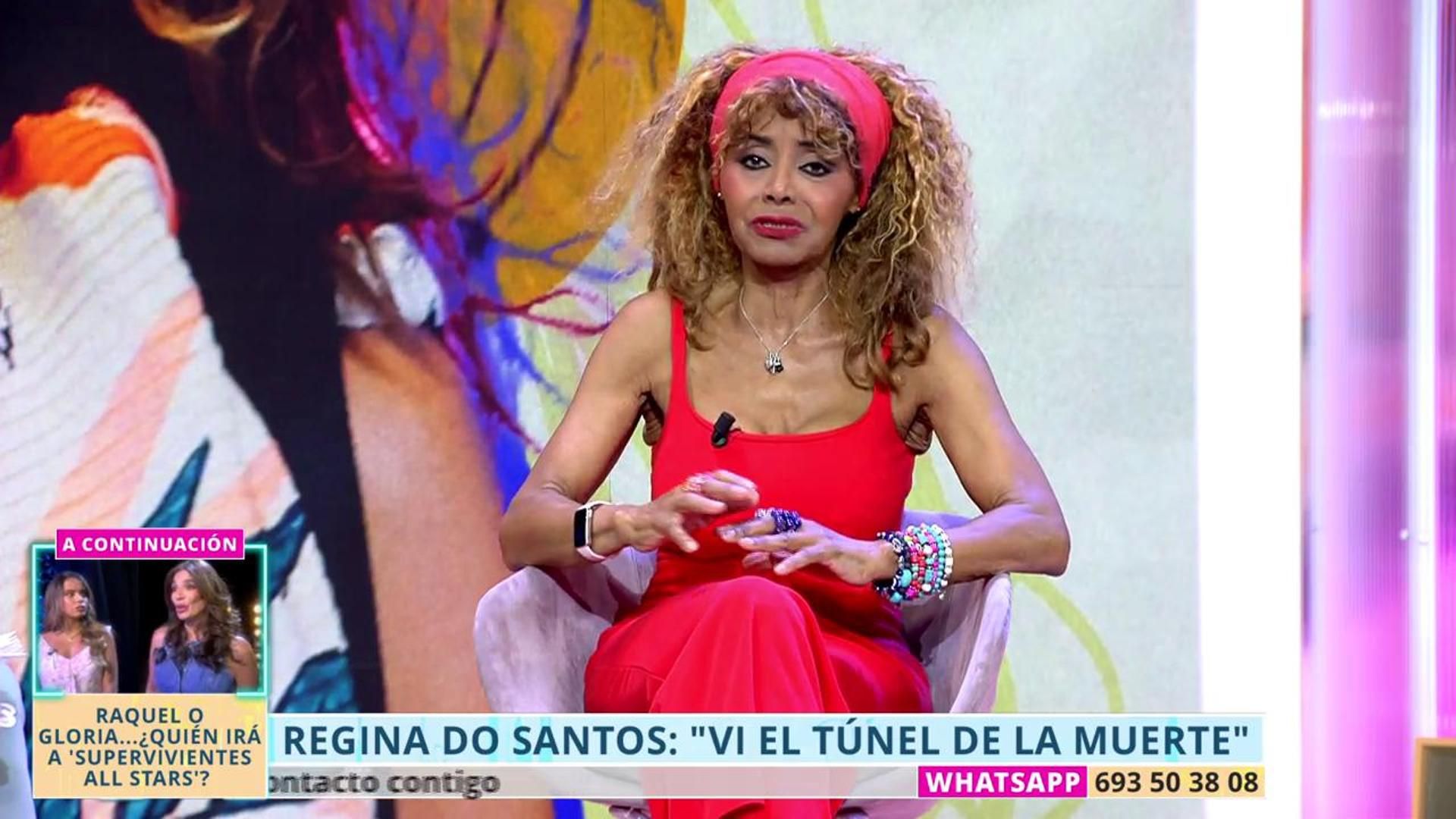 Regina do Santos no puede contener la emoción en 'Tardear'