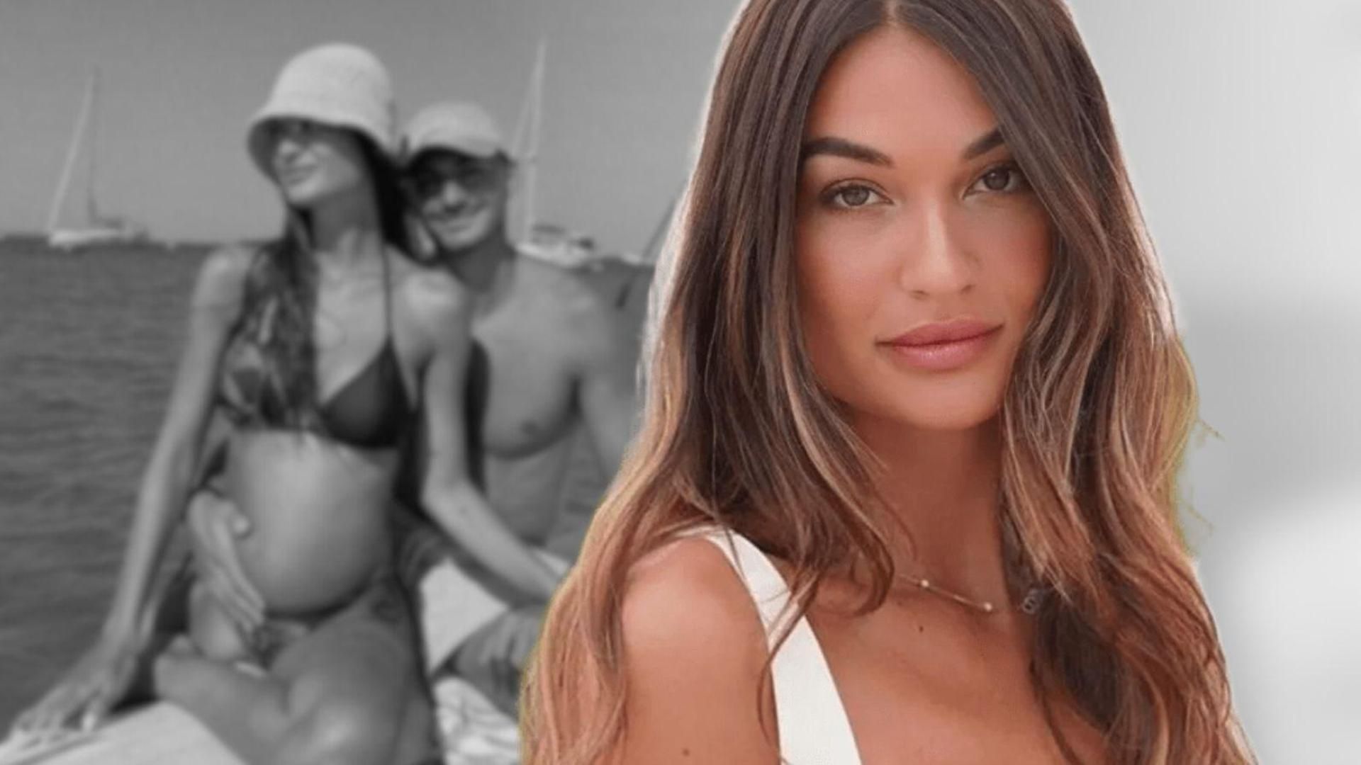 Así han sido los primeros posados embarazada de Estela Grande