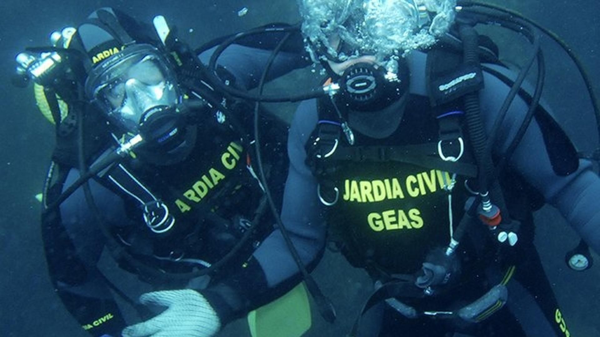 Grupo de Especialistas en Actividades Subacuáticas (Geas) de la Guardia Civil en una imagen de archivo