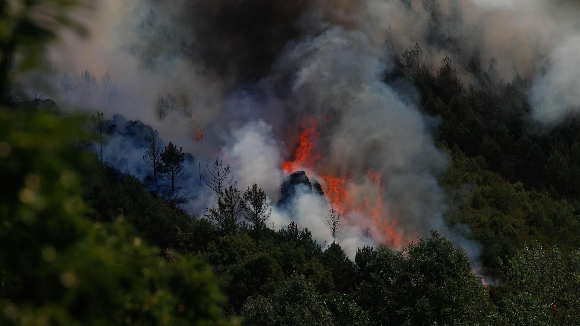 El fuego mantiene activos 40 focos en España, mientras se intensifica la ayuda internacional y de otras CCAA